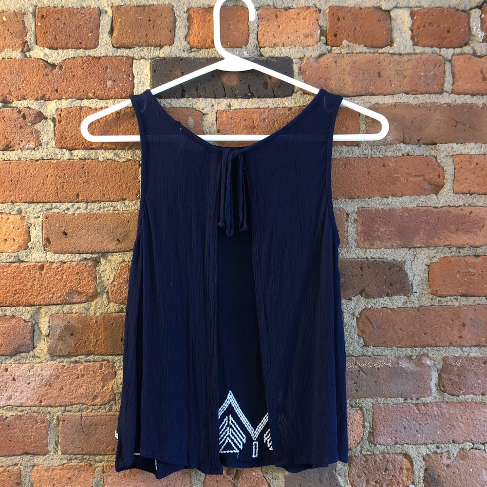 LA Hearts navy blue tank